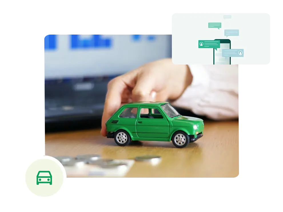 Homem dirigindo feliz